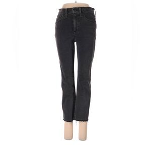 Madewell Stovepipe Jean Brandberry wash - raw hem TALL